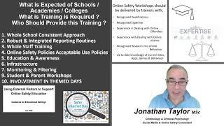 Virtual Online Safety Workshops for Schools UK & International