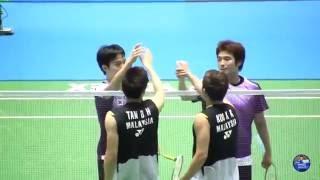 2012 일본 배드민턴 남복 결승 김기정-김사랑 베스트랠리/Japan Badminton Open 2012 MD Final Kim-Kim Best rally