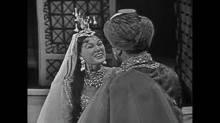 Doretta Morrow and Alfred Drake sing selections from Kismet (1958)