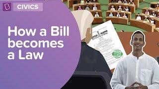 How A Bill Becomes A Law | Class 8 - Civics | Learn With BYJU'S