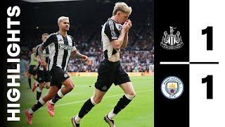 Newcastle United 1 Manchester City 1 | Premier League Highlights