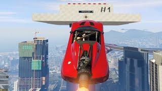 IMPOSIBLE ENTRAR POR ESE AGUJERO!! CARRERA IMPOSIBLE PARTE 2!! GTA V