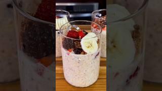 Start the New Year with this Quick and Easy Overnight Oats Recipe #shorts