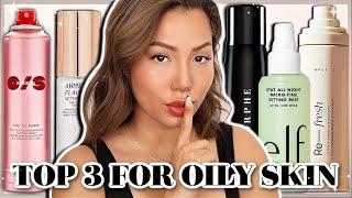 MY TOP 3 FAVORITE SETTING SPRAYS | FOR OILY SKIN IN HEAT & HUMIDITY