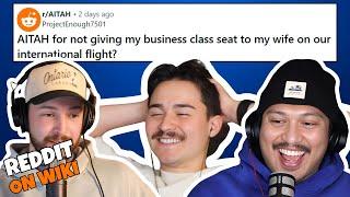 I Didn't GIVE My Wife My Business Class Seat... AITA?