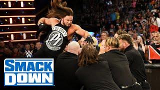 Cody Rhodes and AJ Styles ignite an all-out brawl: SmackDown highlights, June 7, 2024