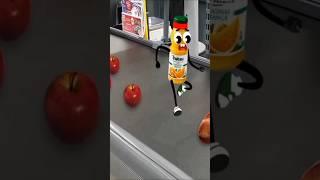 जूस ने लगाई दौड़ , funny fruits #funny #shorts #funnyfruits #animation