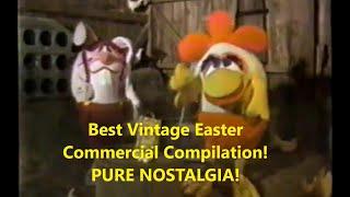 VINTAGE EASTER COMMERCIAL COMPILATION! Retro Classic TV!