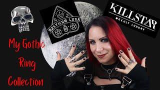 MY GOTHIC RING COLLECTION | Mysticum Luna, Killstar