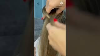 Easy and Cute Hairstyle / Soch Turmaklari #hairstyles #longhair #braids #shorts