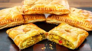 4 Spicy Chicken Pasties,  My Best Ever Pasty Recipe