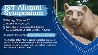 IST Alumni Symposium Invitation - Colin Murphy