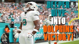 Deeper Dive Into Miami Dolphins Victory Over Raiders!