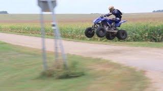 Raptor 700  Ditch Riding Minnesota