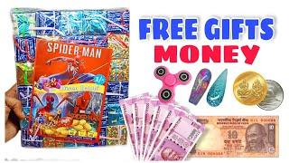 Spiderman Surprise Gift Box One Rupee Only  | free gifts inside | Snackiya