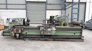 TOS (Czech) Heavy Duty Lathe Machine with 2750 mm Job Length - with Deep Hole Drilling Attachment!