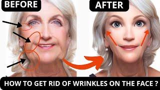 ANTI-AGING FACE EXERCISES FOR WRINKLES !| LAUGH LINES, SAGGY SKIN, JOWLS, FROWN LINES, FOREHEAD