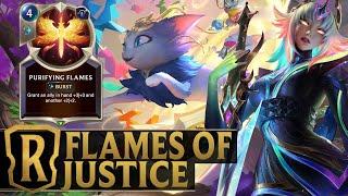 Flames of Justice - Kayle & Yuumi Deck - Legends of Runeterra