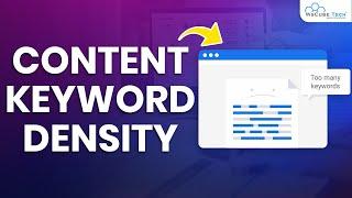 SEO Keyword Density - What is the keyword density in SEO | SEO Tutorial in Hindi