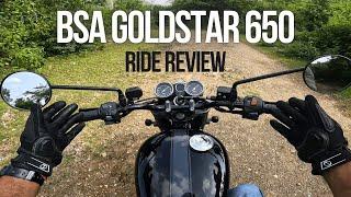 All New BSA Goldstar 650 Ride Review | Largest Single Cylinder Engine | Motorxone