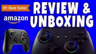 Top Selling Switch Pro Controller Unboxing & Review! Binbok LED Switch Pro Controller on Amazon