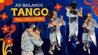 Como es el baile de tango estilo milonguero Buenos Aires. Naoko Hirai, Carlos Neuman 2024