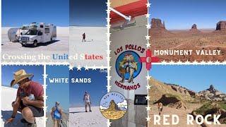 White Sands National Park | Red Rock |  Monument Valley All At Once! - Wander Across America 10