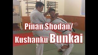 Kata - PINAN SHODAN/KUSHANKU BUNKAI - Turn, block, kick