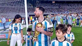 Lionel Messi vs Panamá (Home) Friendly 2023 - English Commentary - 1080i HD