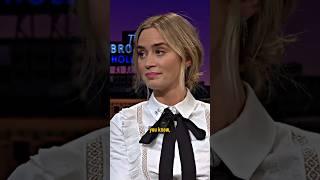 Emily Blunt Had a DiCaprio Crush