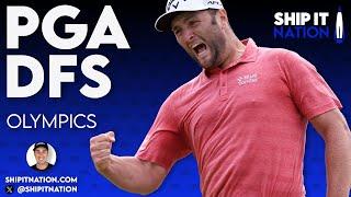 PGA DFS | Olympics | July 30, 2024 | DraftKings DFS Picks, Plays and Process