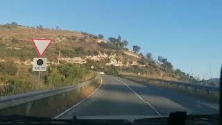 Driving in Limassol - Basa to Pachna