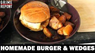 Whippin In Da Kitchen (Cooking Show) [Ep 2] Homemade Burgers | Grime Report Tv