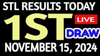 Stl results today 1st DRAW November 15, 2024 stl batangas quezon