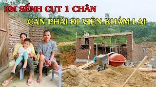 EM SẾNH CỤT 1 CHÂN CẦN PHẢI ĐI VIỆN KHÁM LẠI - BÀN CHÂN KHÔNG BỊ CỤT CÓ HIỆN TƯỢNG LẮC LƯ...