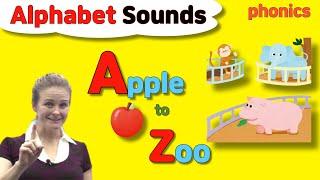 Letter Sounds | Alphabet A to Z | Pronunciation | Phonics for Kids