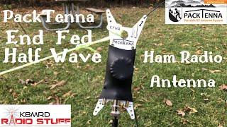 PackTenna End Fed Half Wave Portable Ham Radio Antenna review