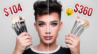 TESTING KYLIE $360 BRUSH SET VS MORPHE DUPES