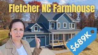 BRAND NEW farmhouse tour in Fletcher NC.