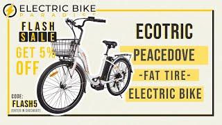 Ecotric Peacedove 36V/10Ah 350W Step-Thru Electric Bike Review by Electric Bike Paradise