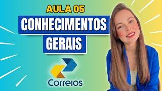 7 QUESTÕES DE CONHECIMENTOS GERAIS PARA O CONCURSO DOS CORREIOS 2024 + NO QUE FOCAR MAIS | CARTEIRO