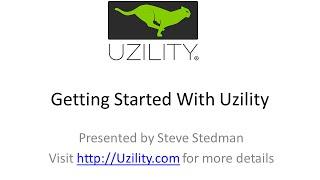 Getting Started With Uzility