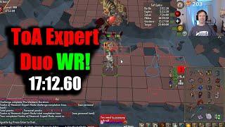 Duo ToA Expert World Record 17:12.60 !!! - OSRS WR!