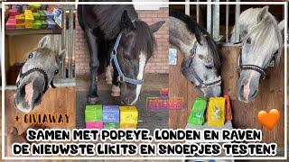 WAT VONDEN MIJN PONY'S VAN DE NIEUWSTE LOLLY'S/ SNOEPJES?+ Giveaway! | Epplejeck