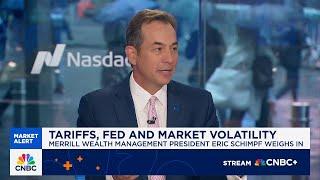 Merrill Wealth's Eric Schimpf on market volatility: Majority of our clients put more money to work