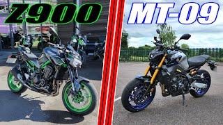 Z900 VS MT09