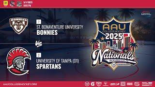 AAU NATIONAL CHAMPIONSHIPS - DI - St. Bonaventure University vs University of Tampa (D1)