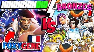 5 BRONZES vs Le MEILLEUR DOOMFIST de FRANCE : Qui va gagner ? - Overwatch 2 (ft. Foxygene)