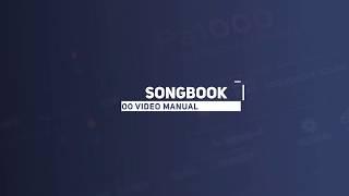 Pa1000 Video Manual Part 8: SongBook