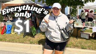 The CHEAPEST & MOST AESTHETIC Garage Sale Haul! 